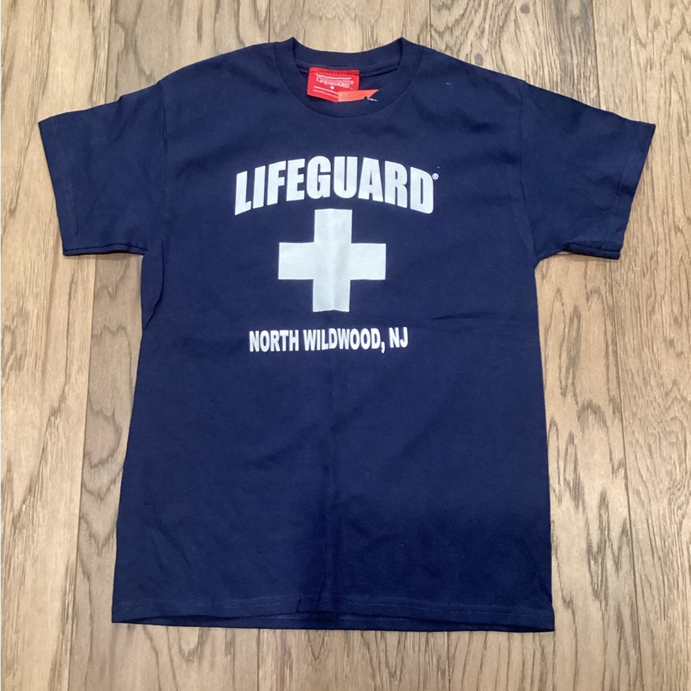 Kids North Wildwood NJ Lifeguard T-shirt.  Size M